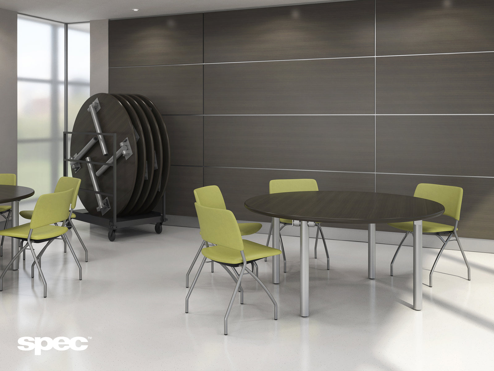 Eighteen5 Heavy-Duty Nesting Chairs – 500lb Capacity, Space-Saving & Healthcare-Ready