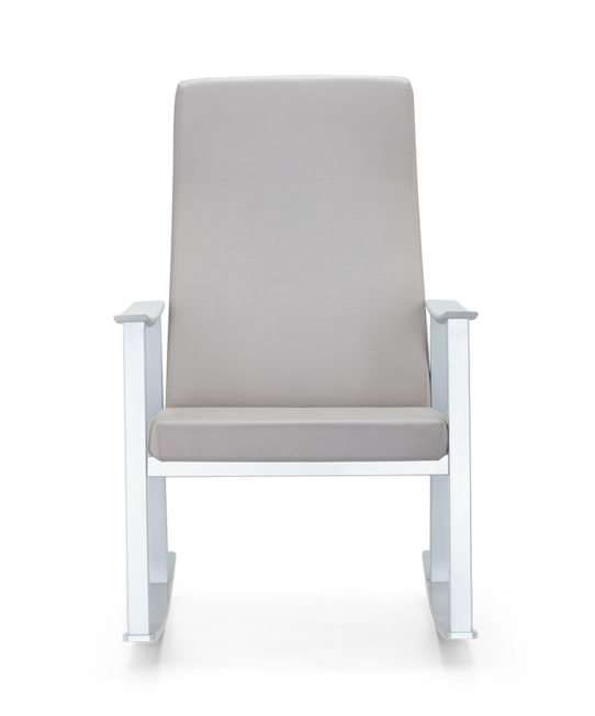 Allseating Rühe Rocking Chair | 400lb Capacity | Healthcare and Senior Seating