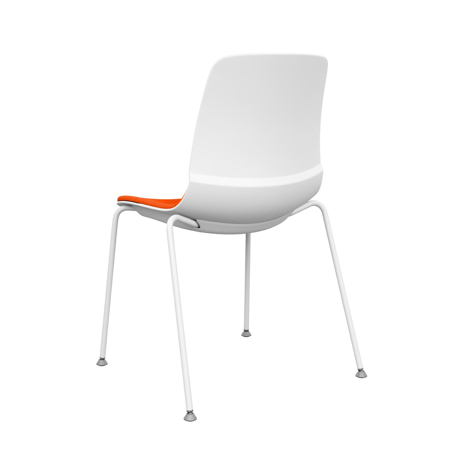 SitOnIt Mika 4-Leg Chair | Stackable, Upholstered Option | Healthcare Seating