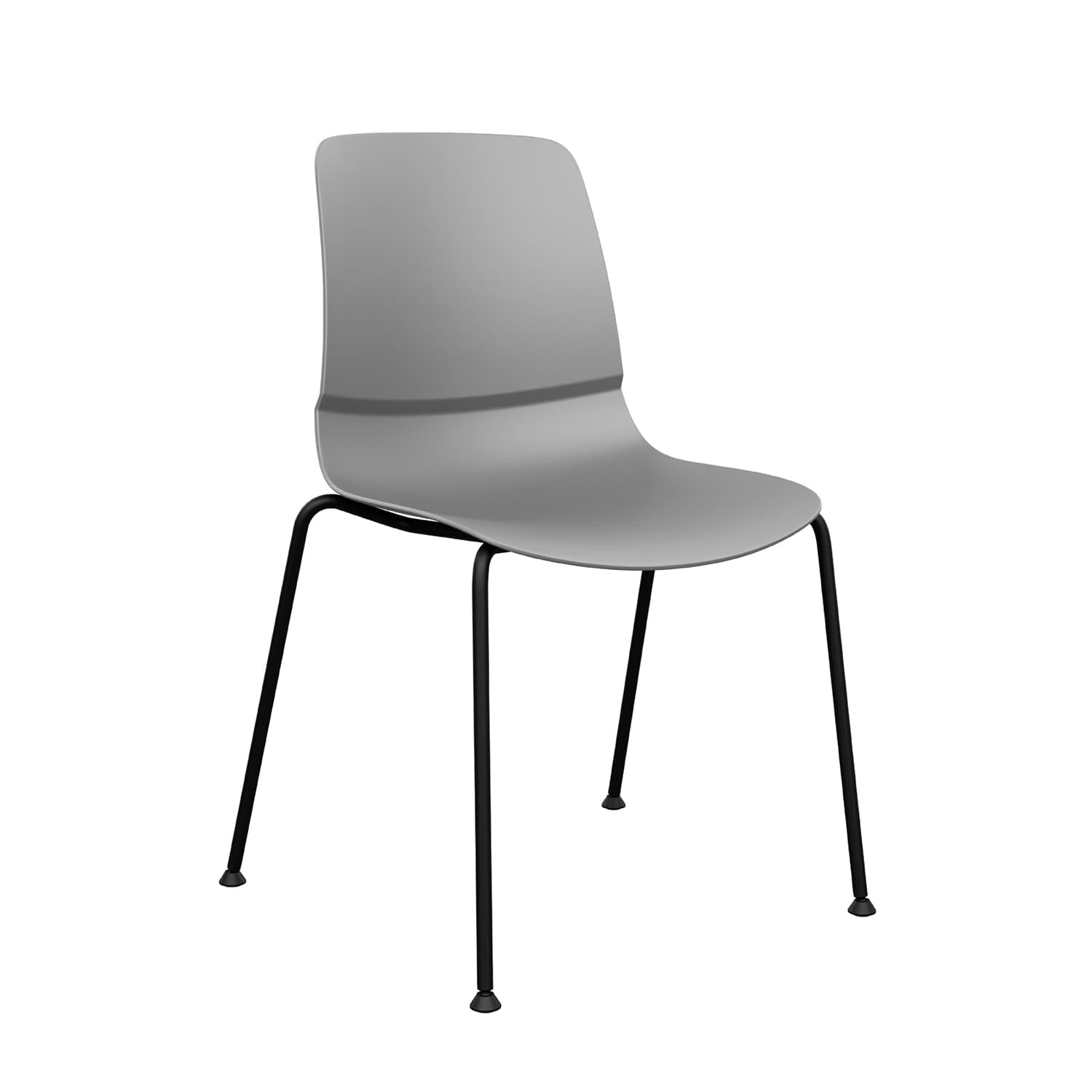 SitOnIt Mika 4-Leg Chair | Stackable, Upholstered Option | Healthcare Seating
