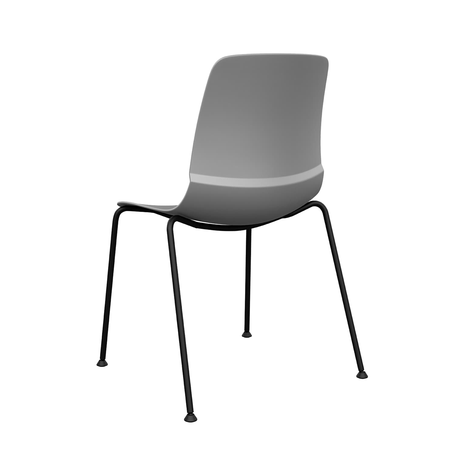 SitOnIt Mika 4-Leg Chair | Stackable, Upholstered Option | Healthcare Seating