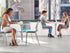 SitOnIt Mika 4-Leg Chair | Stackable, Upholstered Option | Healthcare Seating