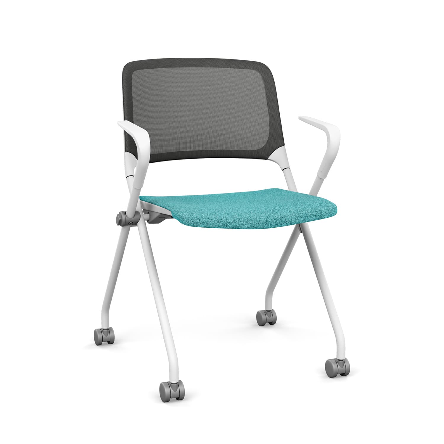 SitOnIt Qwiz Nesting Chair | Stackable & Ganging for Training & Healthcare