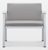 Allseating Ruhe Bariatric Chair | 500lb Capacity | Healthcare & Guest Seating