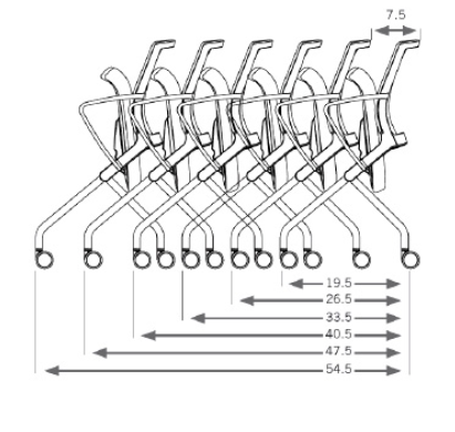 SitOnIt Movi Nester Chair | Agile Stacking Chair for Office & Classroom