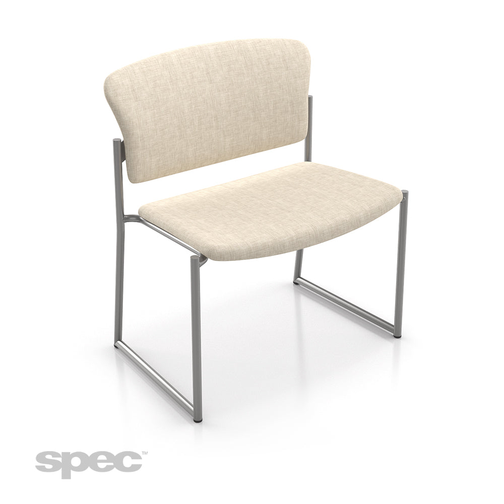 SPEC Snowball 2 Bariatric Chairs – Heavy-Duty 500 lbs Capacity,  Ideal for Healthcare, Offices & Waiting Areas
