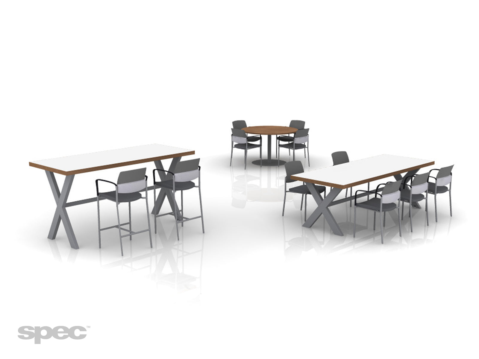 Annex Tables – Durable, Modular Conference & Meeting Tables with Wire Management