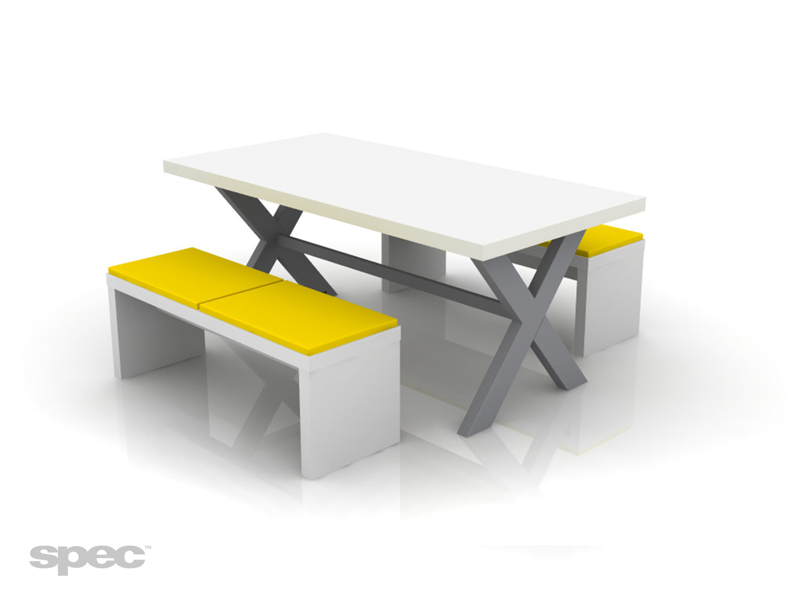 EndZone Bench – Customizable Seating with Power Options | Healthcare & Office Use