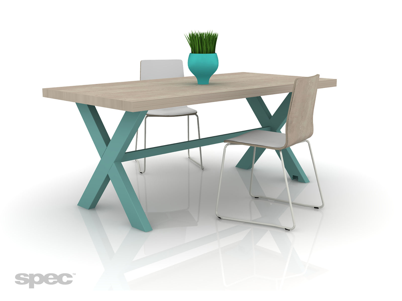 SPEC Jazzy Chairs & Stools – Customizable, Stackable Seating for Modern Spaces