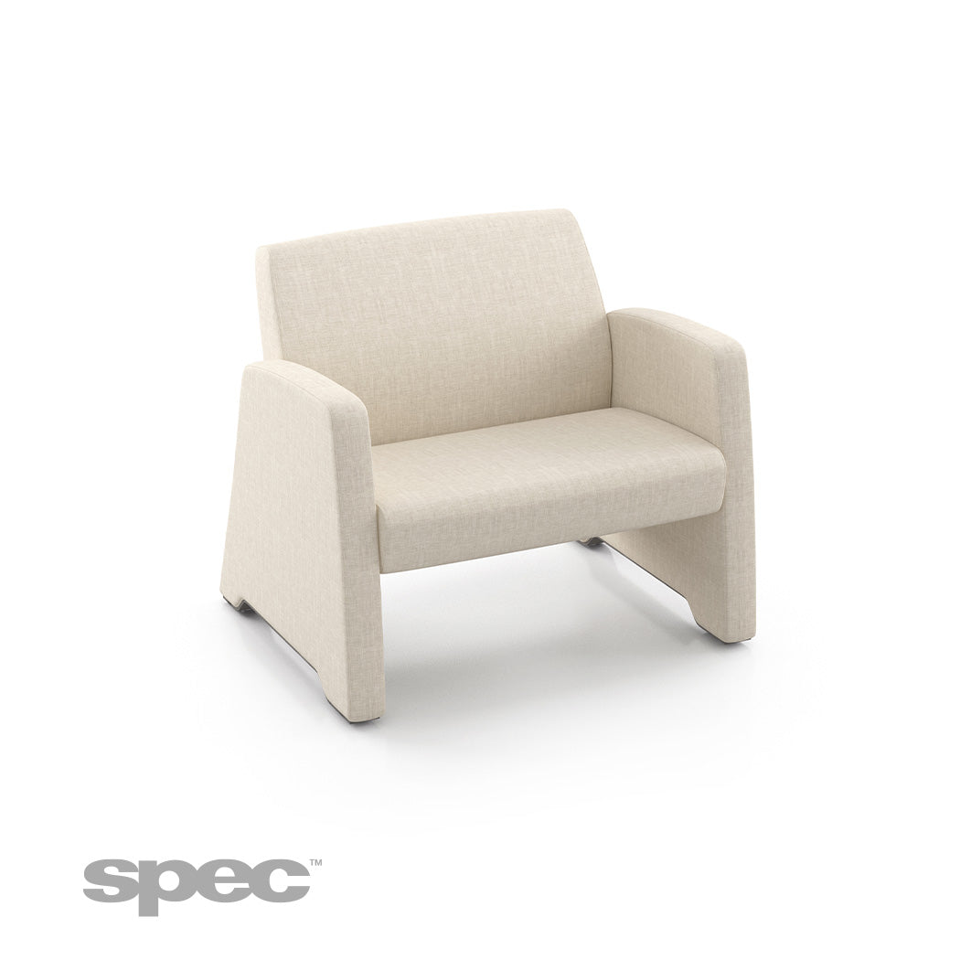 Apricus Behavioral Health Lounge Chair – Award-Winning, Heavy-Duty Healthcare Seating