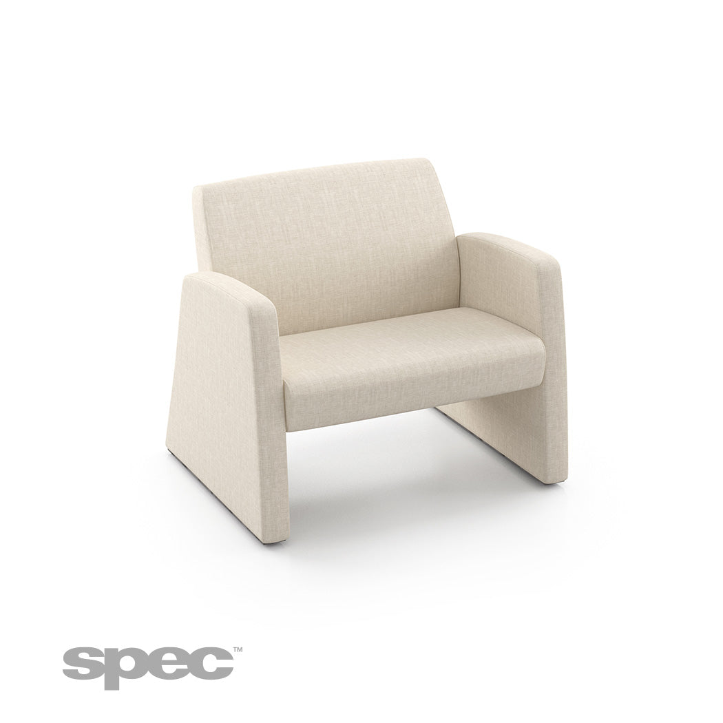Apricus Behavioral Health Lounge Chair – Award-Winning, Heavy-Duty Healthcare Seating