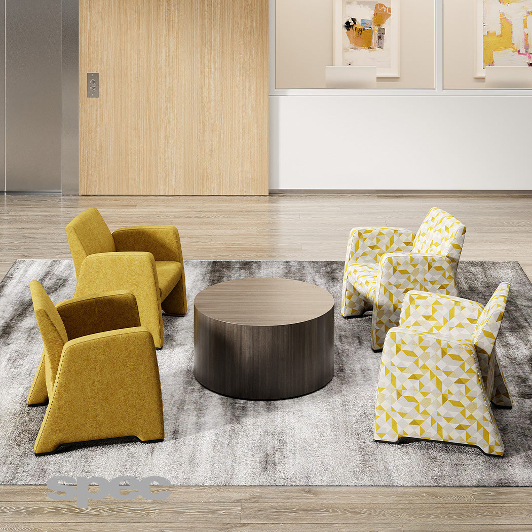 Apricus Behavioral Health Lounge Chair – Award-Winning, Heavy-Duty Healthcare Seating