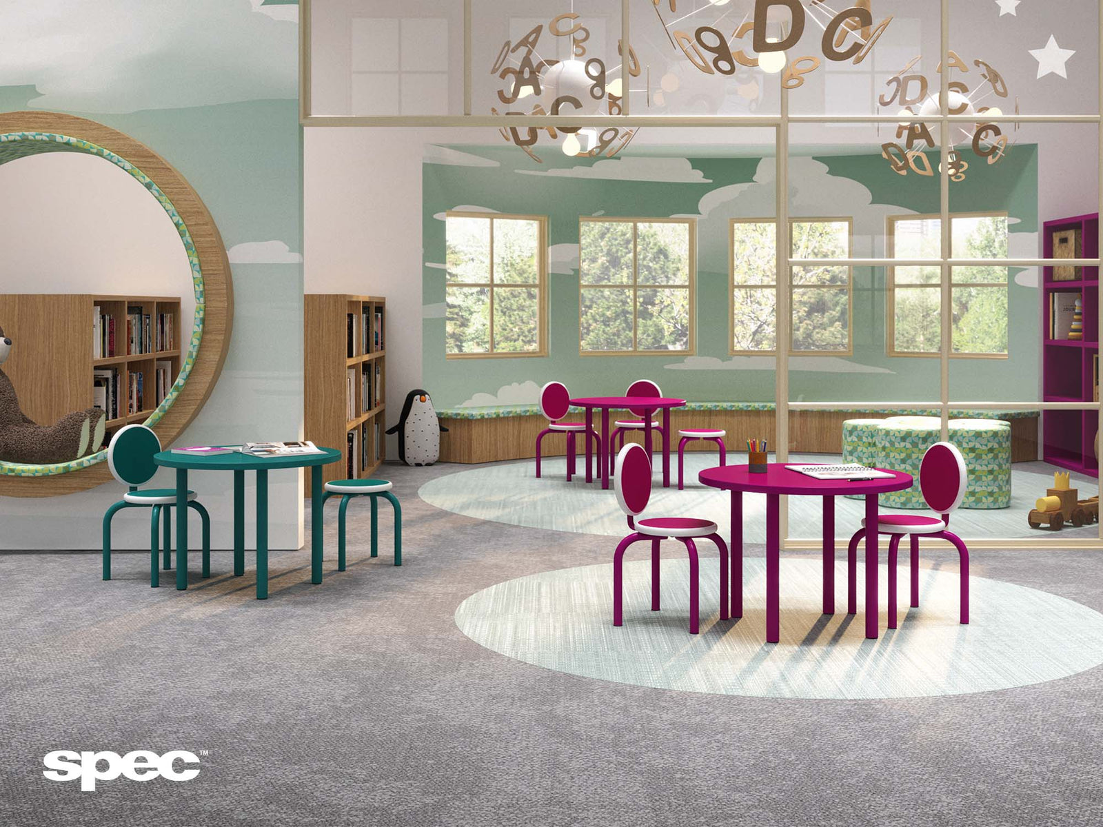 SPEC Crayon Children's Series – Durable, Fun & Safe Kids' Furniture for Schools & Healthcare