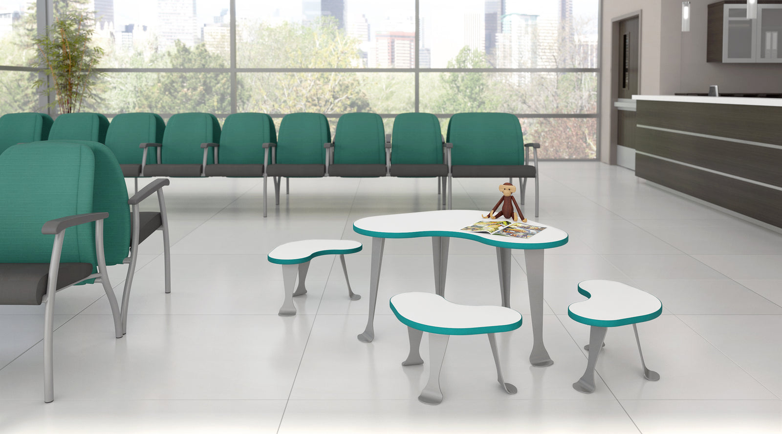 Bean by Spec | Kids Stool & Table Combo – Safe & Durable