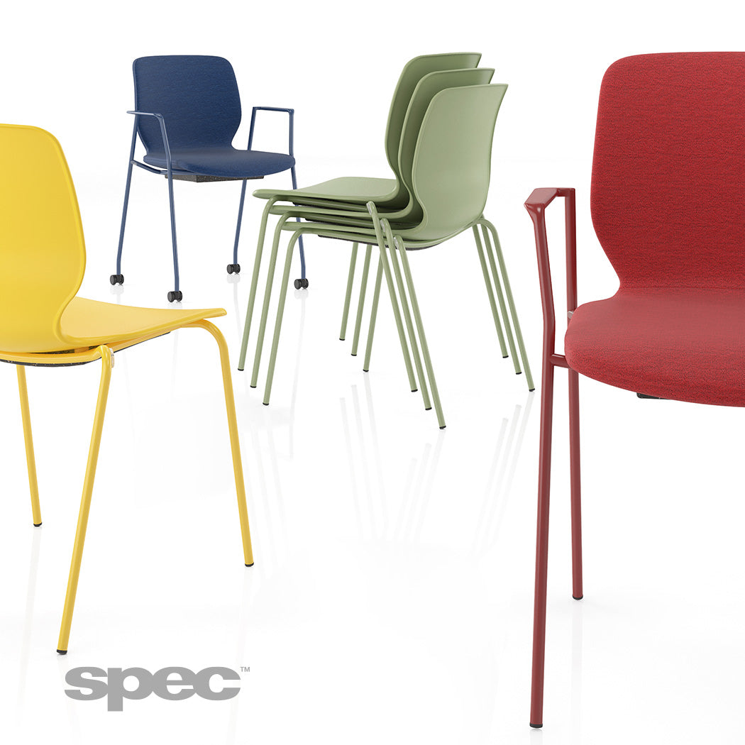 Fizz Stackable Chairs – Modern, Customizable Seating for Education, Healthcare & Events