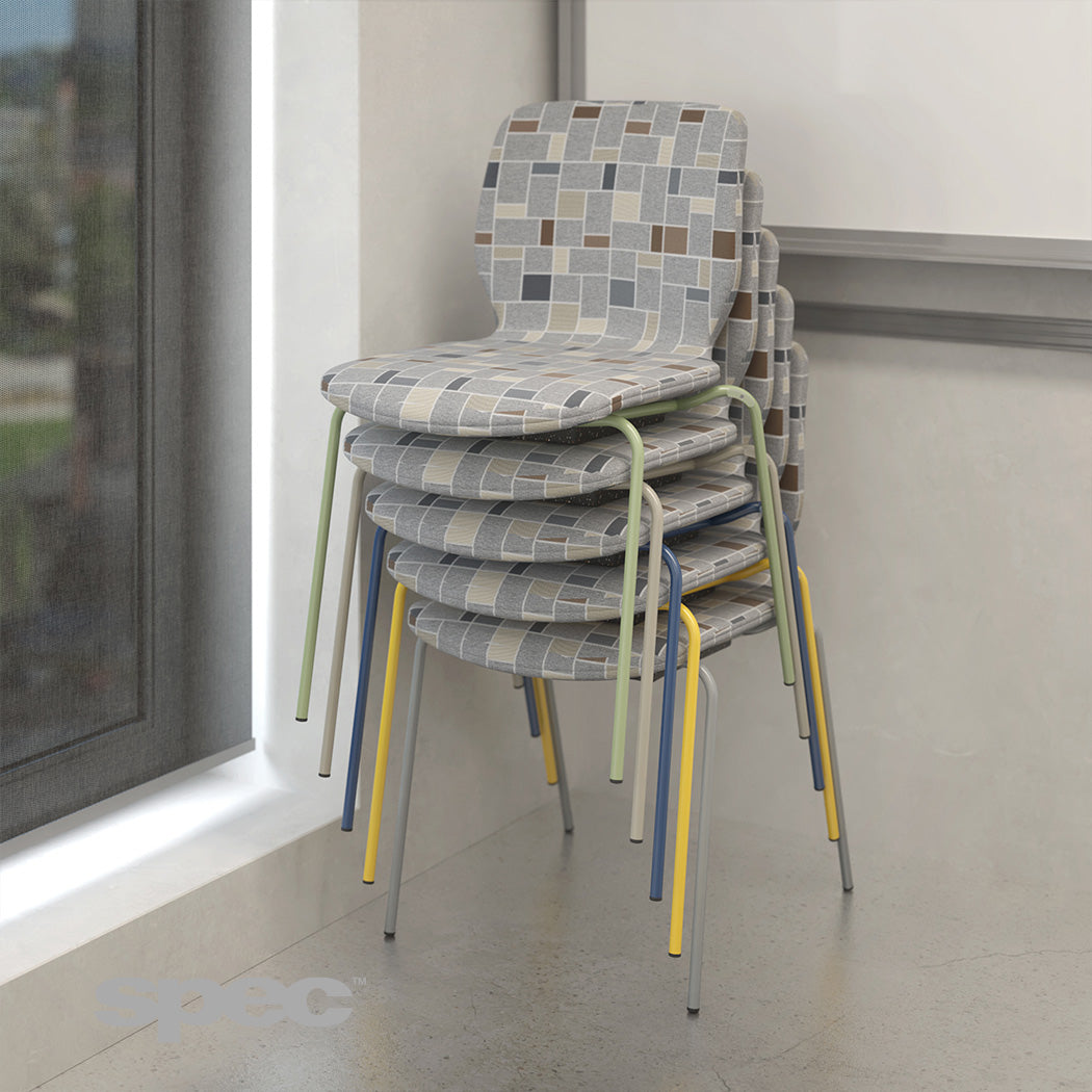 Fizz Stackable Chairs – Modern, Customizable Seating for Education, Healthcare & Events
