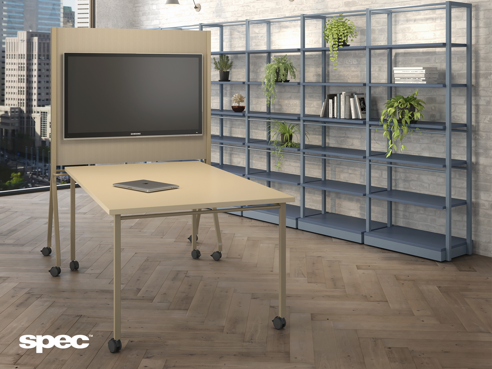 Spec Latch Conference Table – Modular, Reconfigurable Furniture for Healthcare