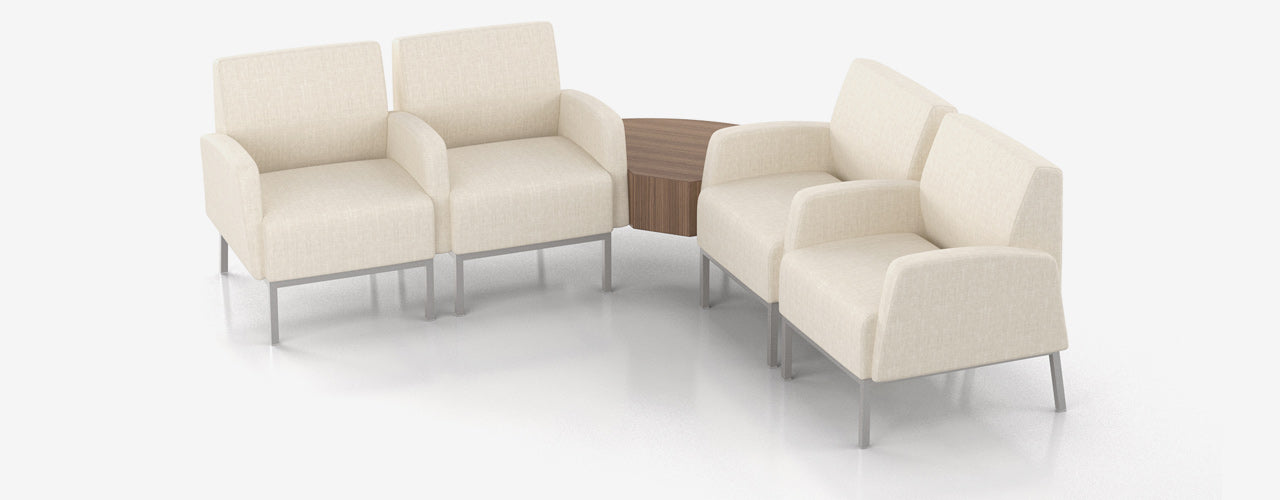 Tailor Modular Seating Collection – Reconfigurable & Healthcare-Ready Lounge Furniture