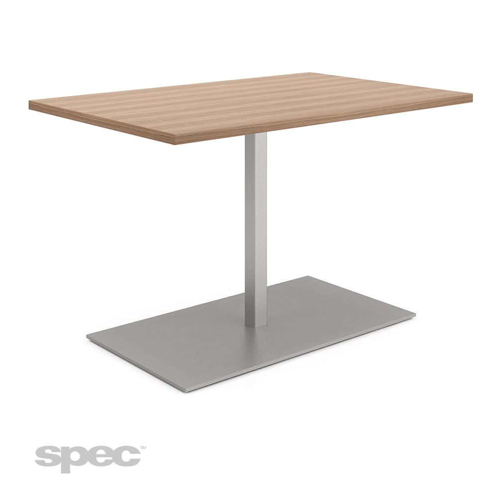 SPEC Tailor Booth Tables – Diner-Style Cafeteria Tables - Flat Base