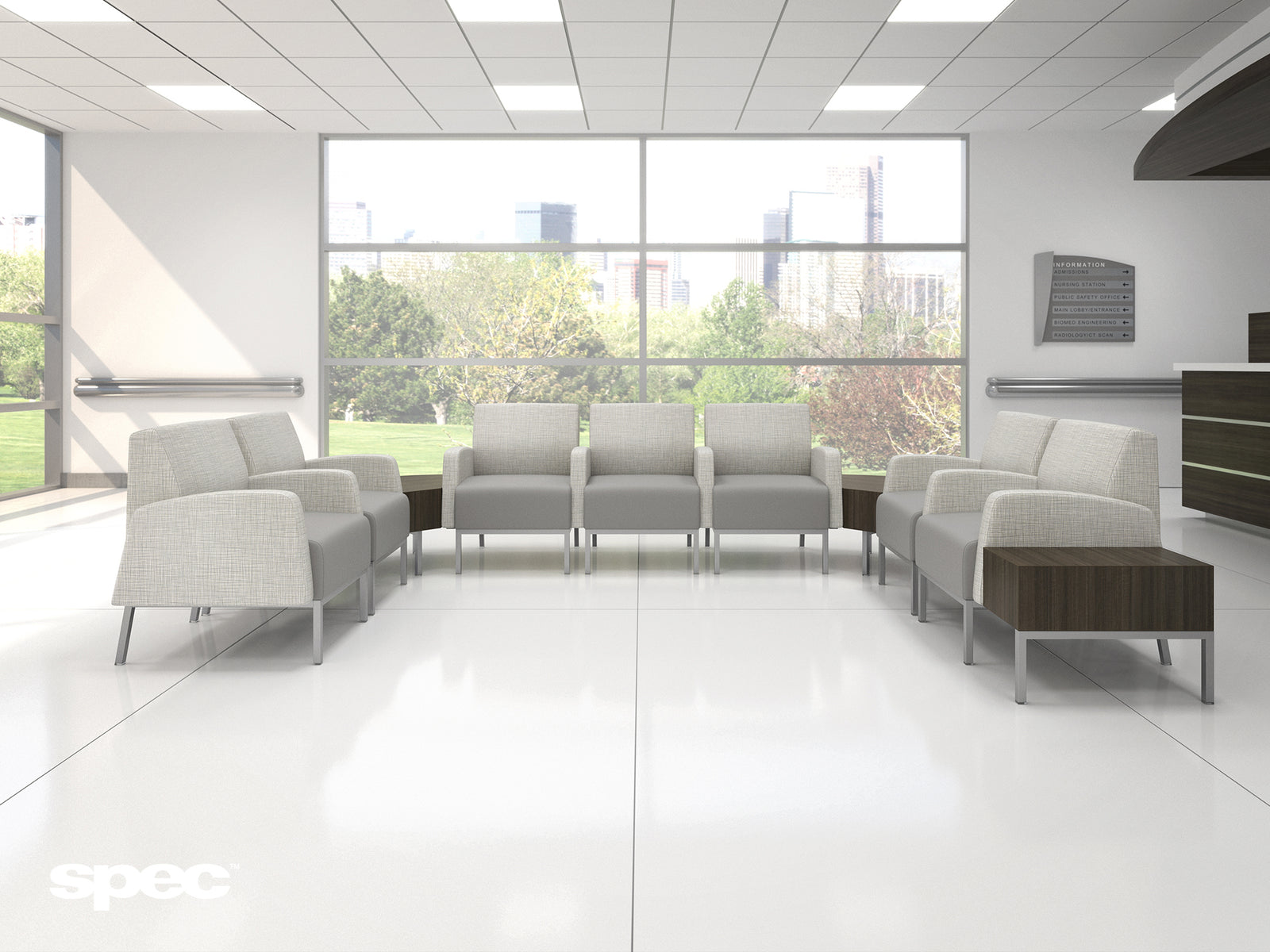 Tailor Modular Seating Collection – Reconfigurable & Healthcare-Ready Lounge Furniture