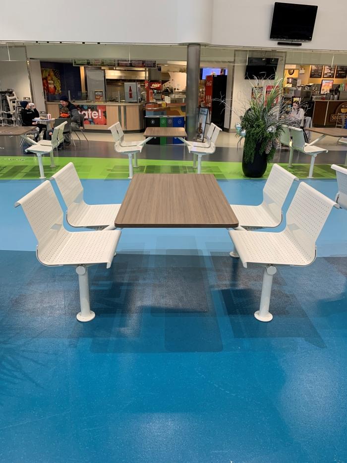 SPEC Traffic Dining Heavy-Duty Table & Chair Set – 500lb Capacity & Customizable