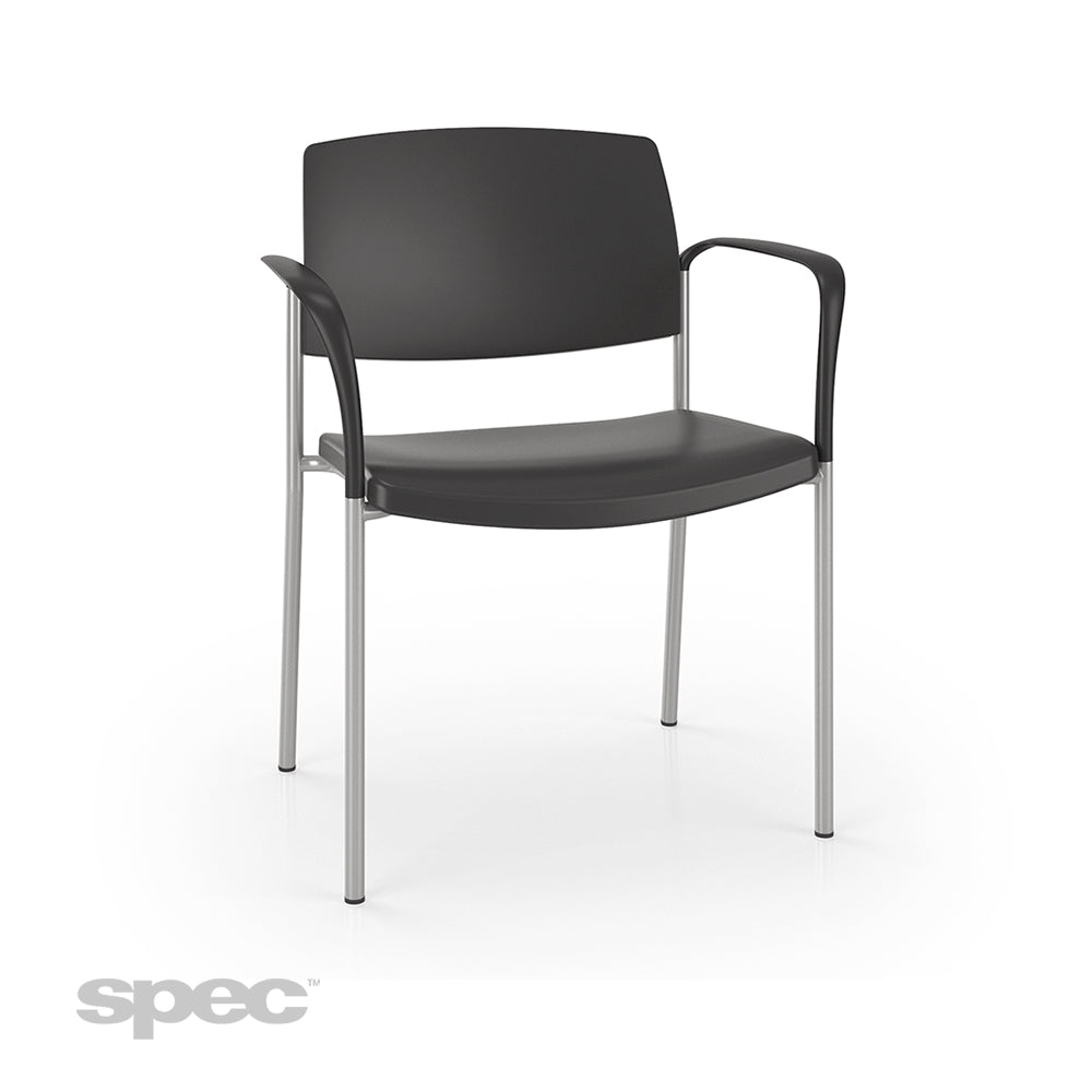 Urban Stackable Chairs | Spec Furniture | Durable 500lb, Easy-Clean DuraSpec® Seats