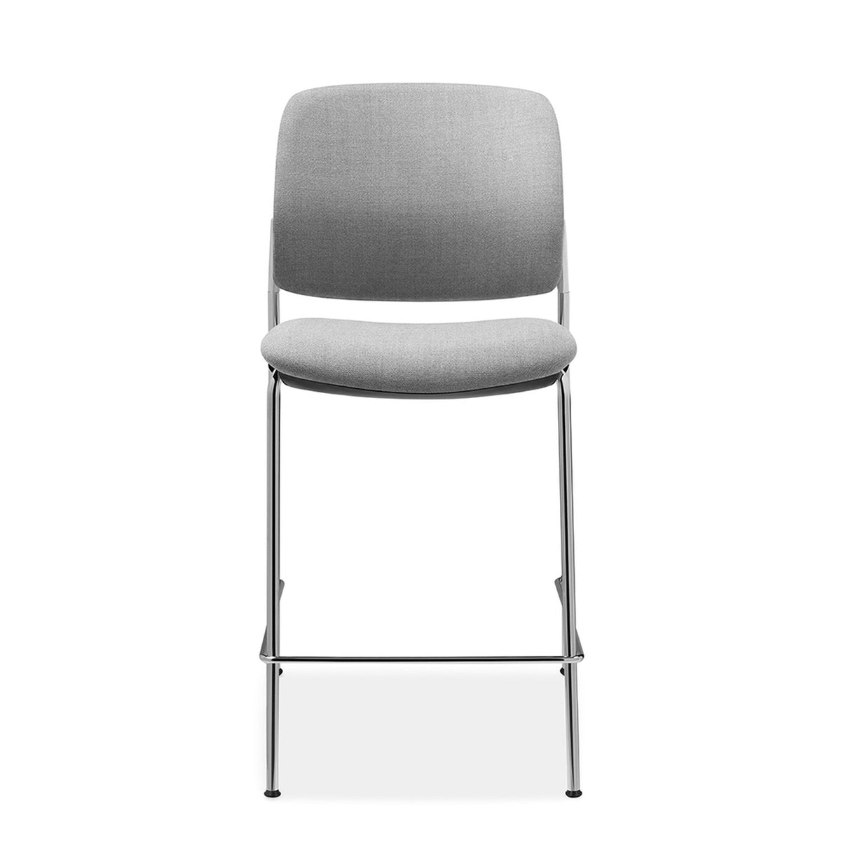 Allseating Astute Fully Upholstered Stools — Allseating astute_counter4leg_na_fullyuph_front