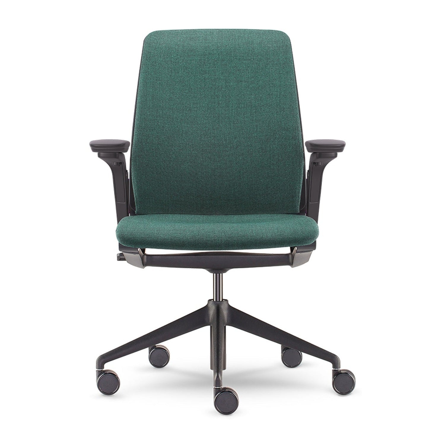 Allseating Attune | Task Chair — Attune — Attune with Height Adjustable Arm and Pivoting Armcaps
