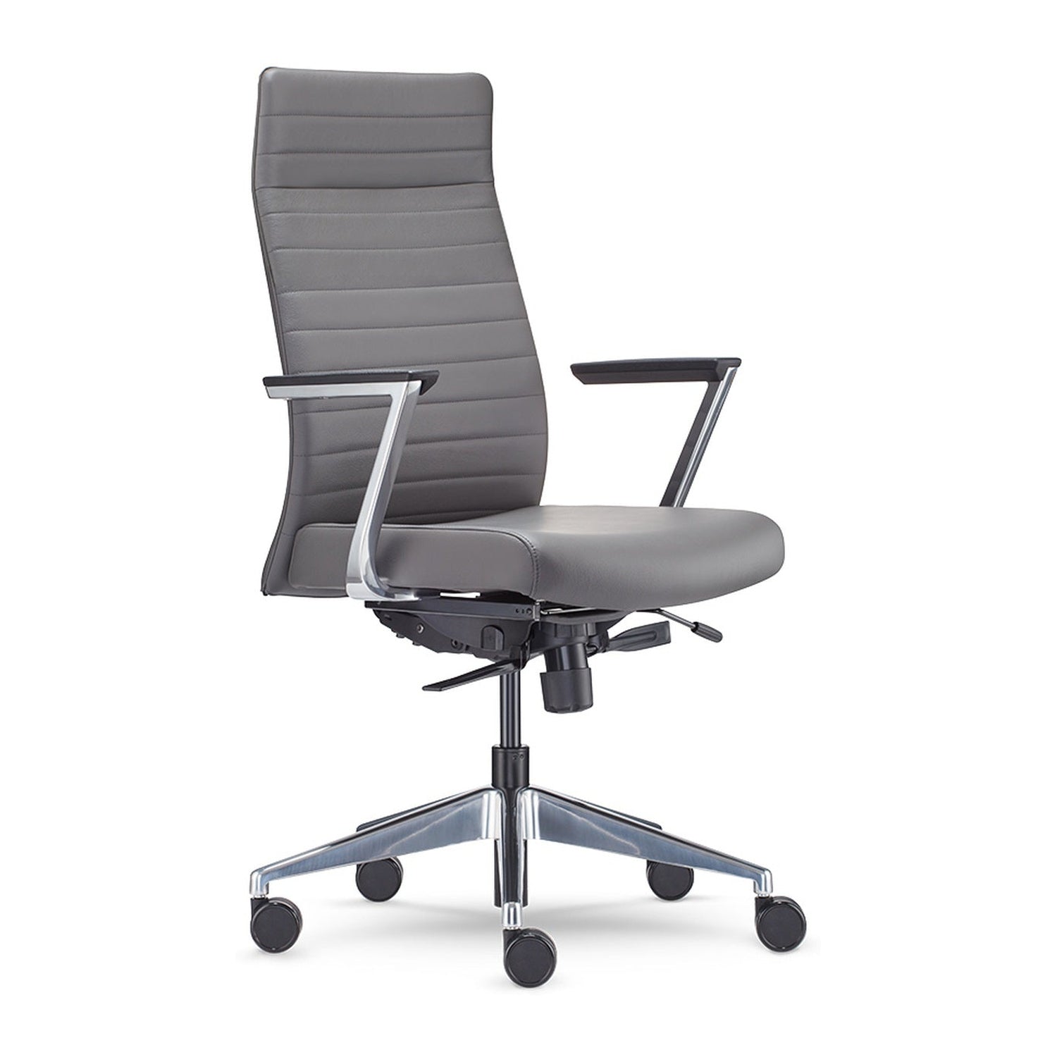 Allseating Dart | Task Chair — Dart — Dart_HB_D7_ALUM_3Q_COW.jpg