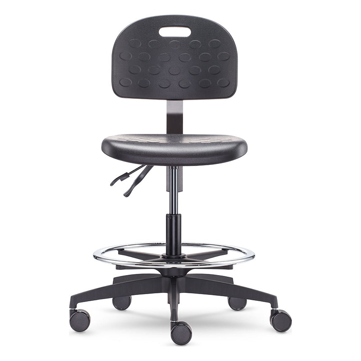 Dove | Lab Chair & Scooter Stool — dove lab chair; example finish