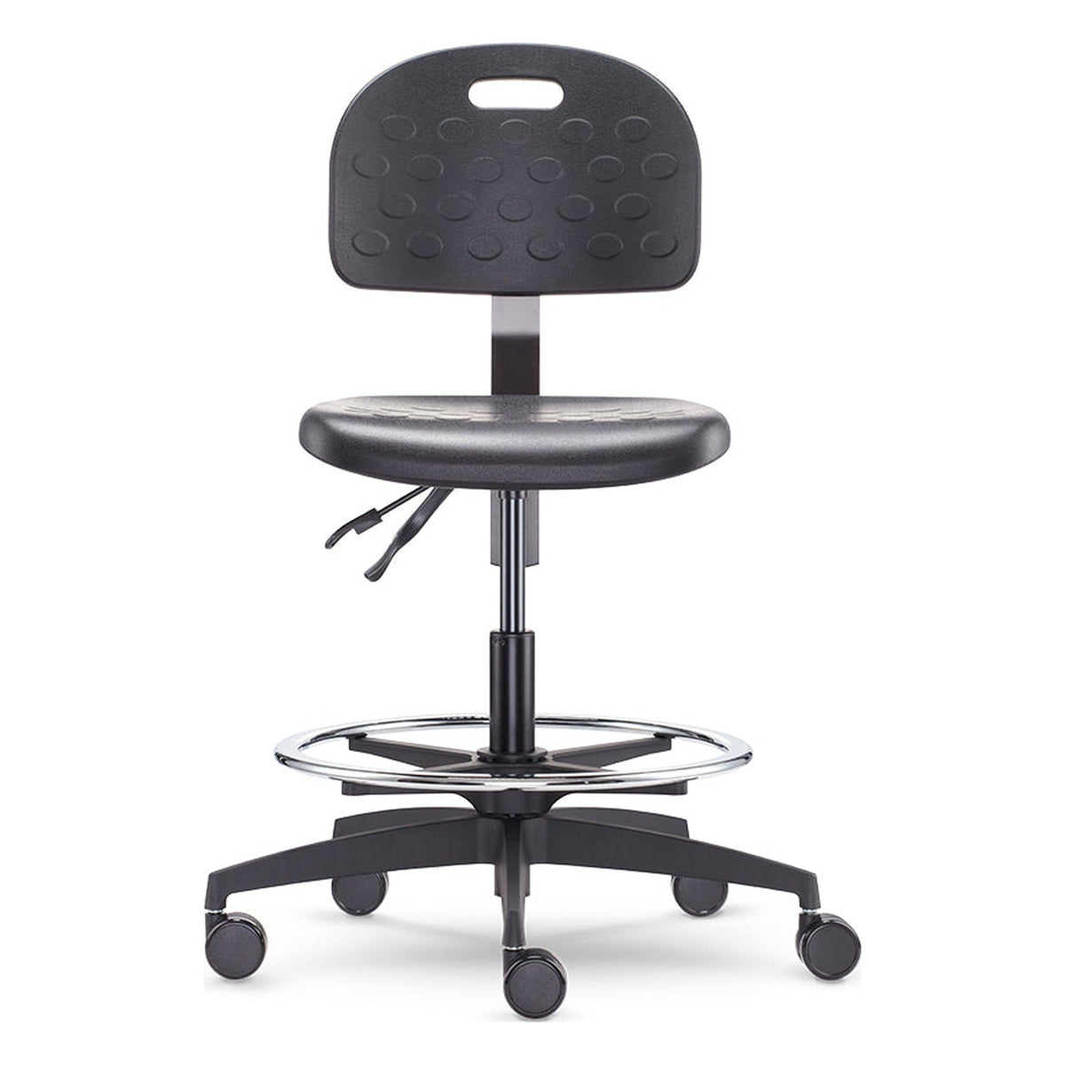 Dove | Lab Chair & Scooter Stool — dove lab chair; example finish