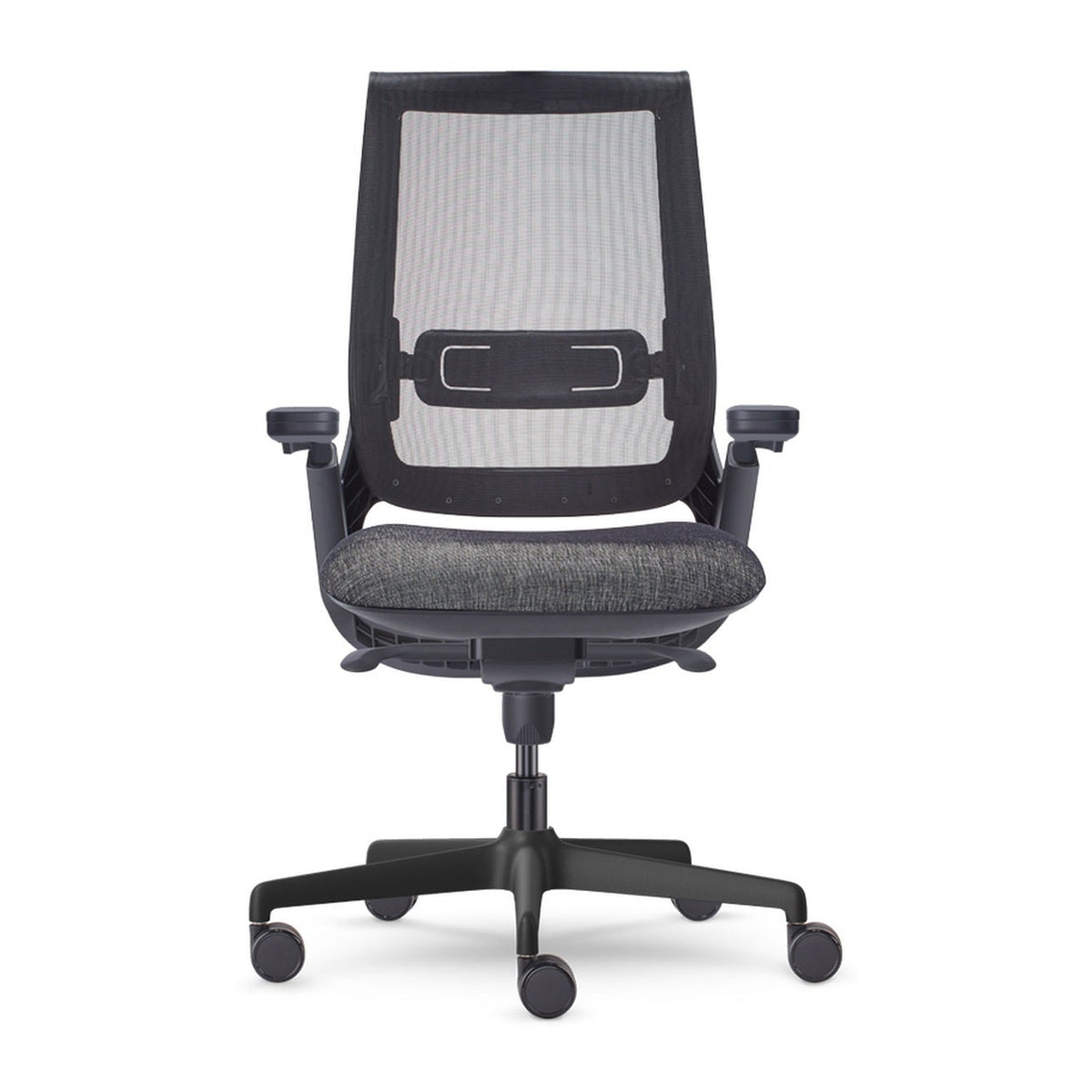 Allseating Equation | Task Chair — Equation — Equation With Height Adjustable Arms and Dual Pivot Arm Caps With Synchro Tilt