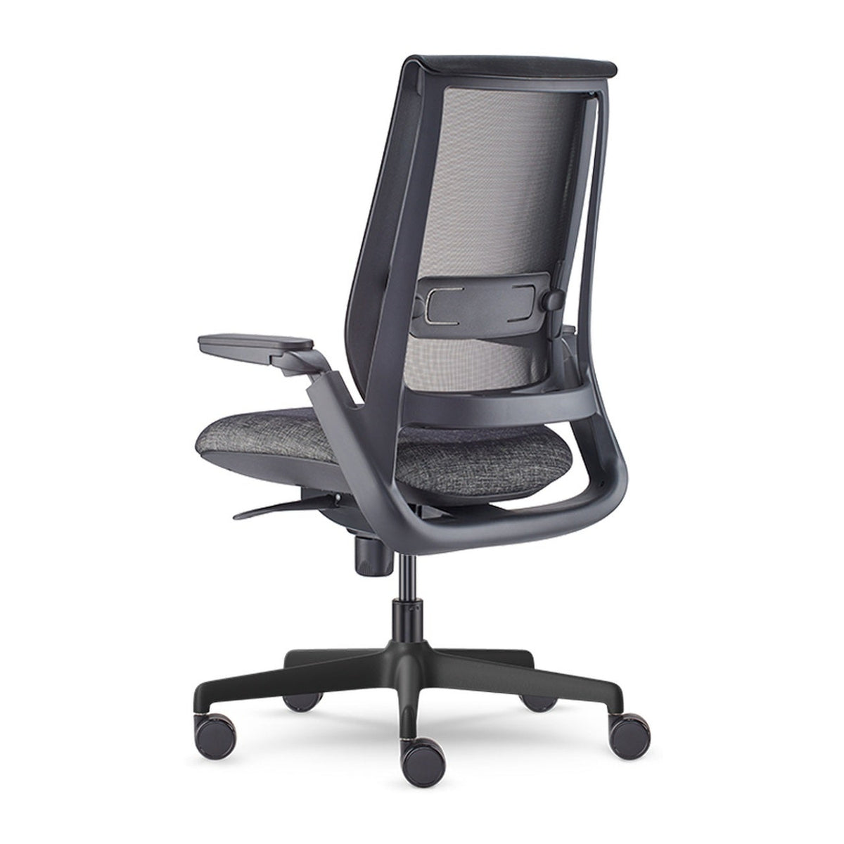 Allseating Equation | Task Chair — Equation — Equation With Height Adjustable Arms and Dual Pivot Arm Caps With Weight Activated Mech