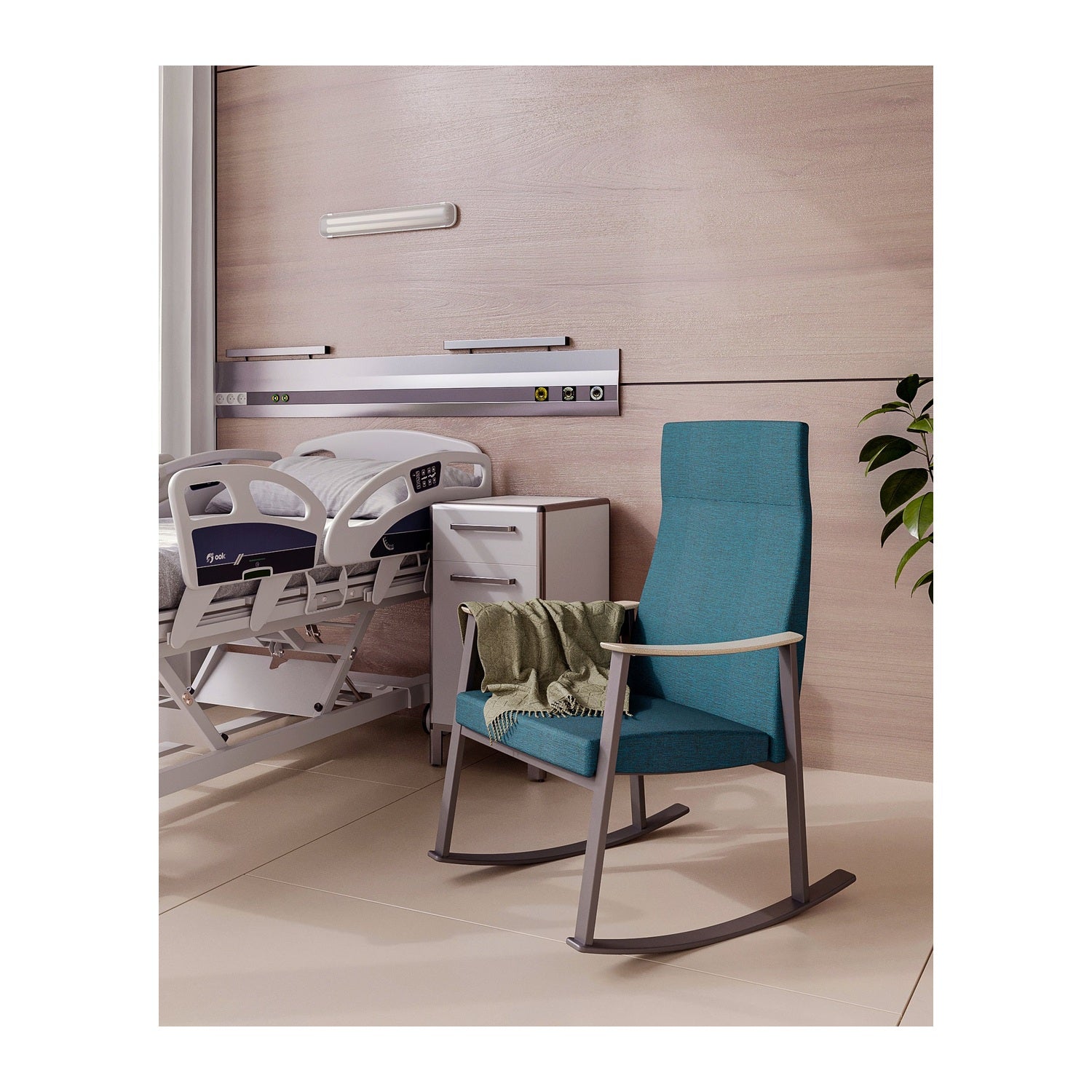 Rühe | Rocking Chair — manufacturer photograph; example configuration