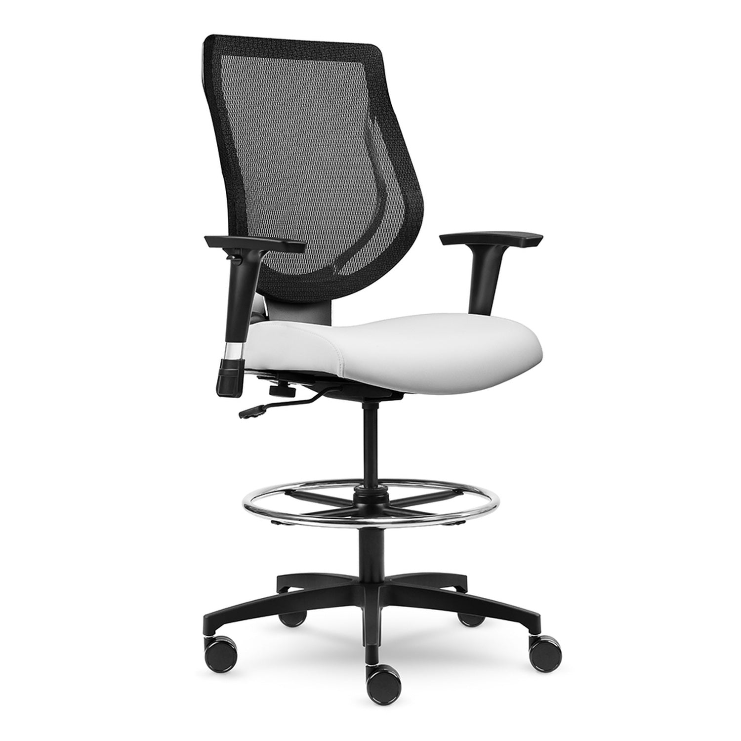 Allseating You and You Too Stools — Allseating you_midback_stool_blackbase