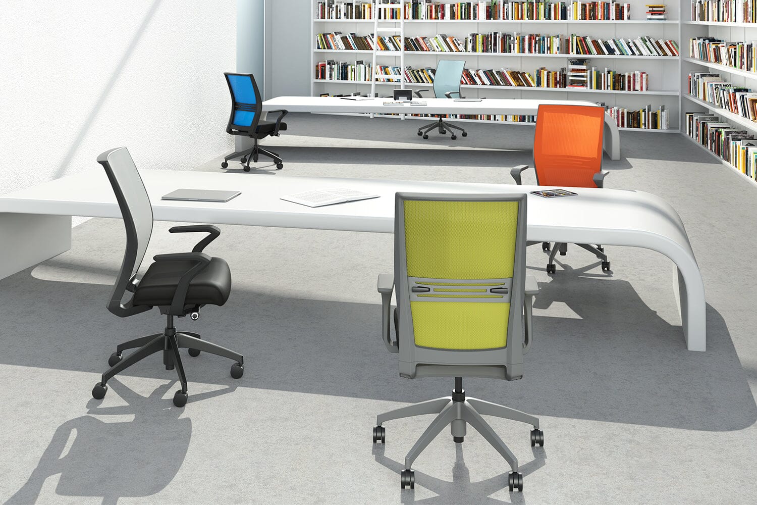 Amplify Midback: Ergonomic Comfort & Modern Office Chair Design Office Chair, Conference Chair, Meeting Chair SitOnIt 