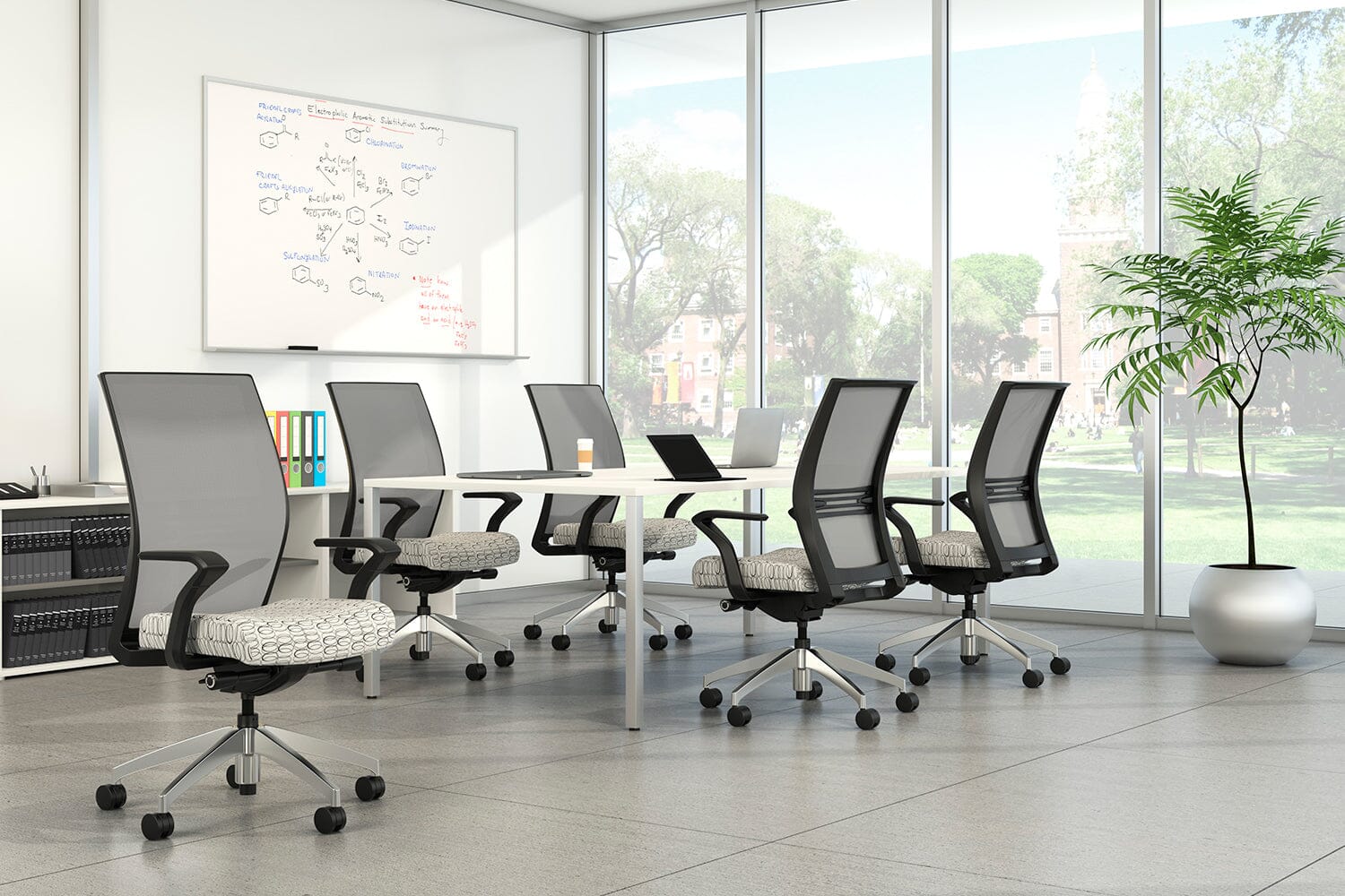 Amplify Midback: Ergonomic Comfort & Modern Office Chair Design Office Chair, Conference Chair, Meeting Chair SitOnIt 