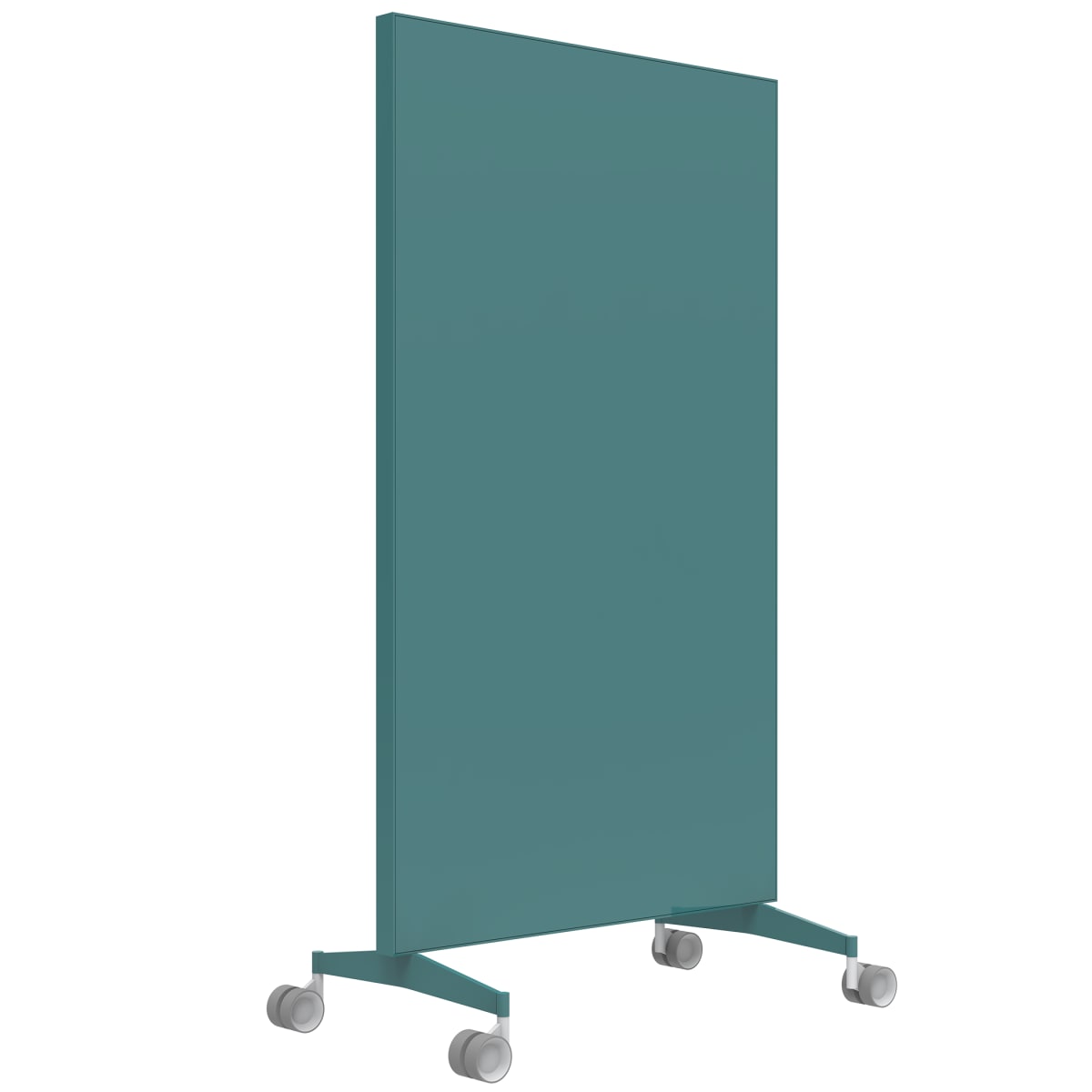 AX Mobile Double-Sided Glass Medical Charting Board