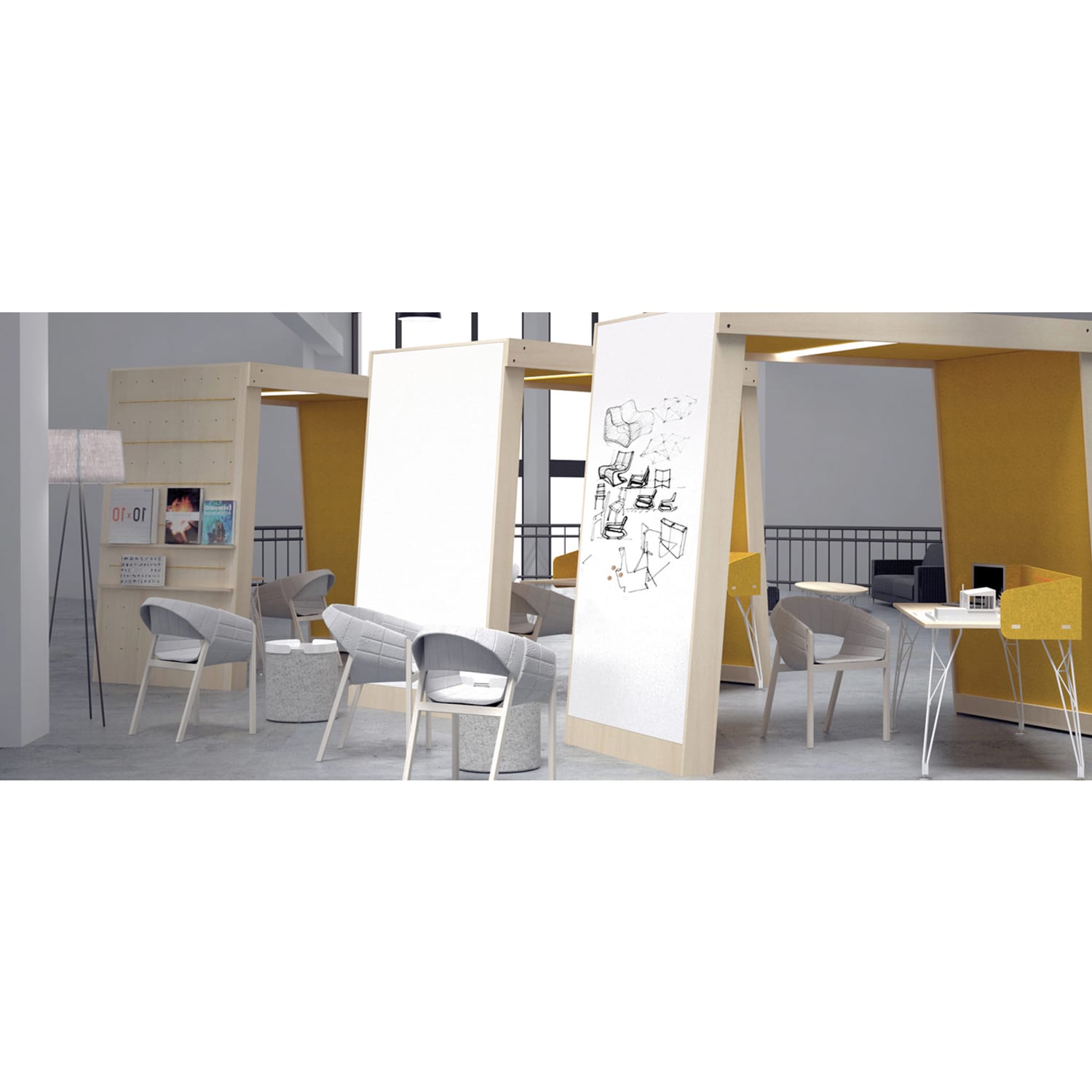 SOLO Hygienic Glassboard for Nurse Charting & Clinics