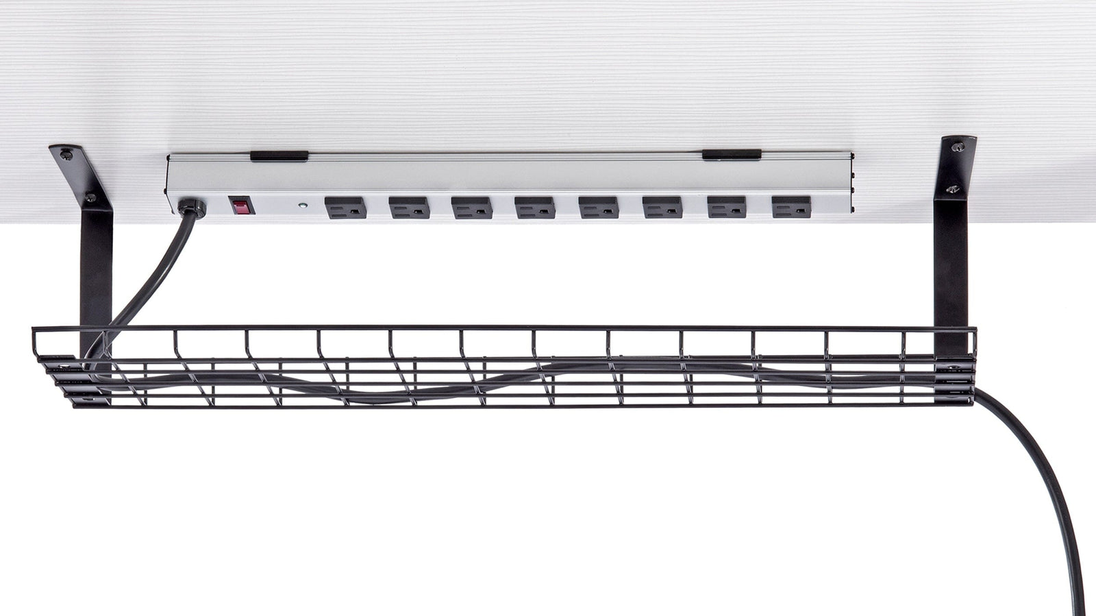 Cable Caddy Basket - Stylish Cable Management & Power Hub Power Solution SitOnIt 