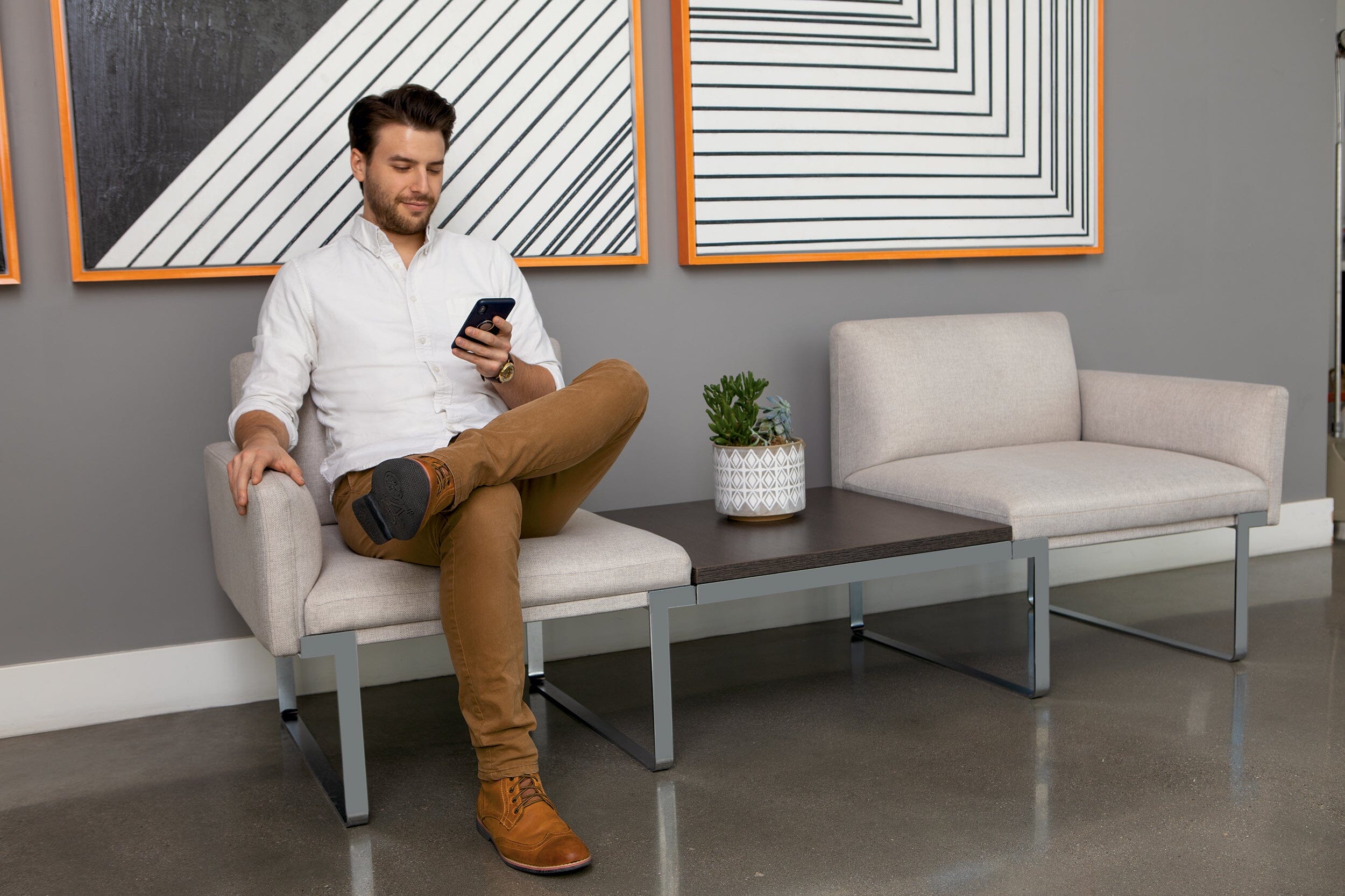 Cameo Collection Modular Seating | Timeless Elegance Modular Lounge Seating SitOnIt 