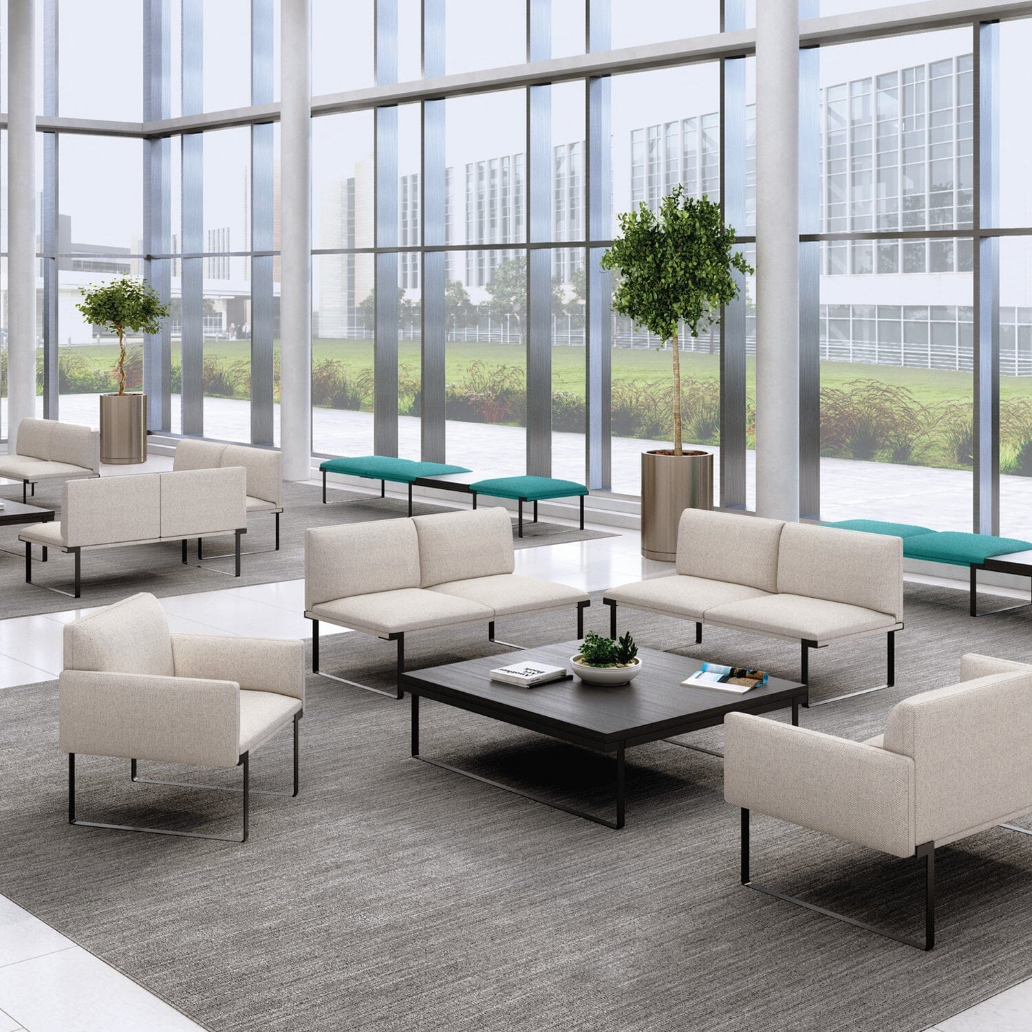 Cameo Collection Modular Seating | Timeless Elegance Modular Lounge Seating SitOnIt 