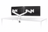 Edge Series Dual Monitor Arm – Sleek Design Dual Monitor Arm Fellowes 