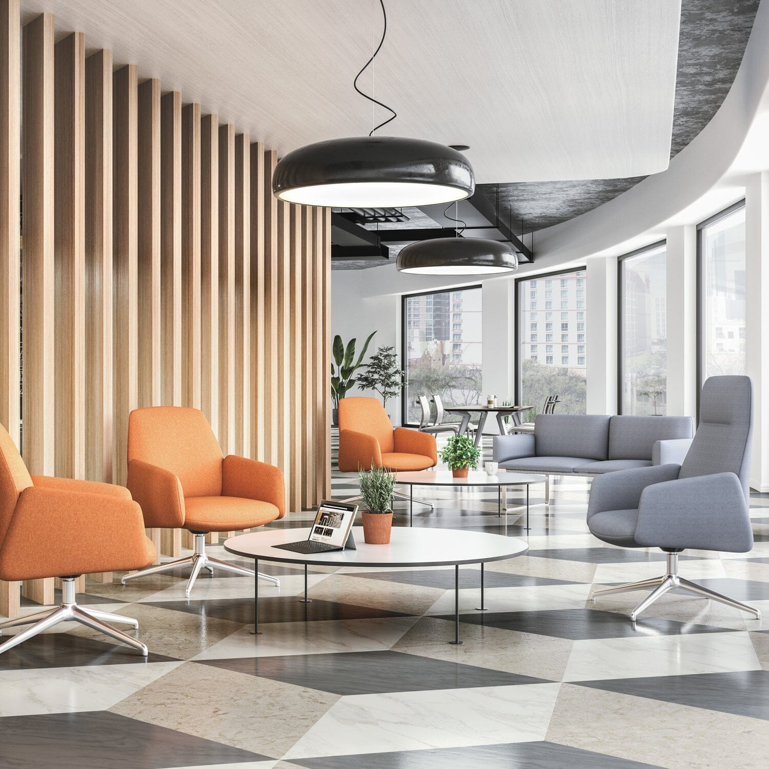 Envoi Highback Lounge Chair Lounge Seating SitOnIt 