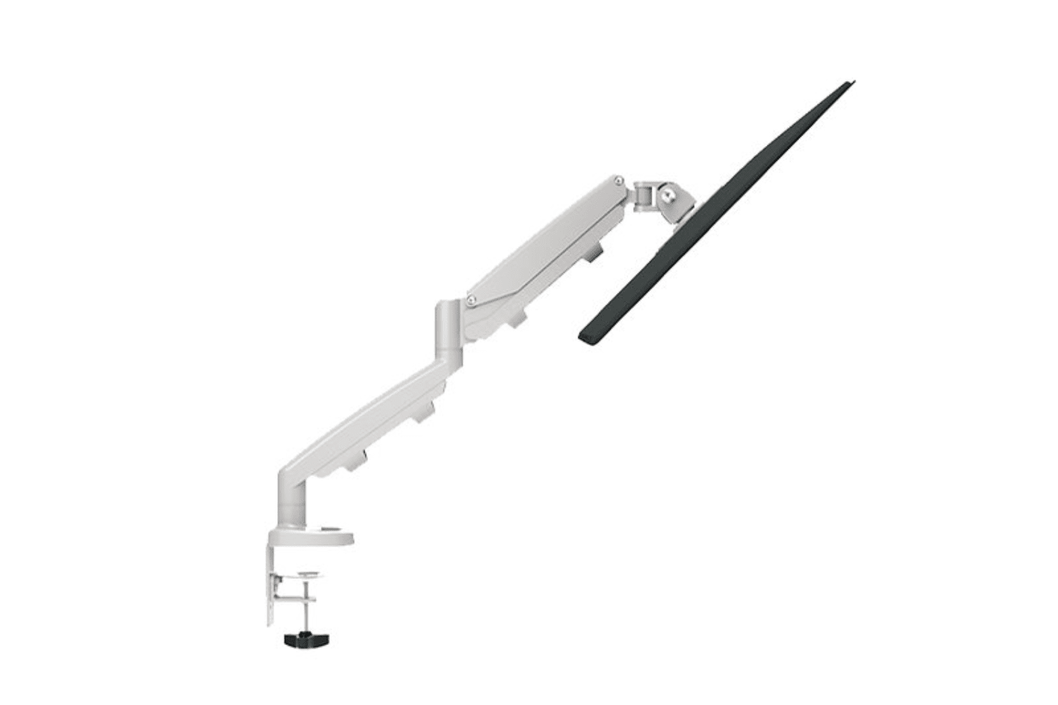 Eppa Series Single Monitor Arm, Silver | Ergonomic & Adjustable Single Monitor Arm Fellowes 