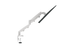 Eppa Series Single Monitor Arm, Silver | Ergonomic & Adjustable Single Monitor Arm Fellowes 