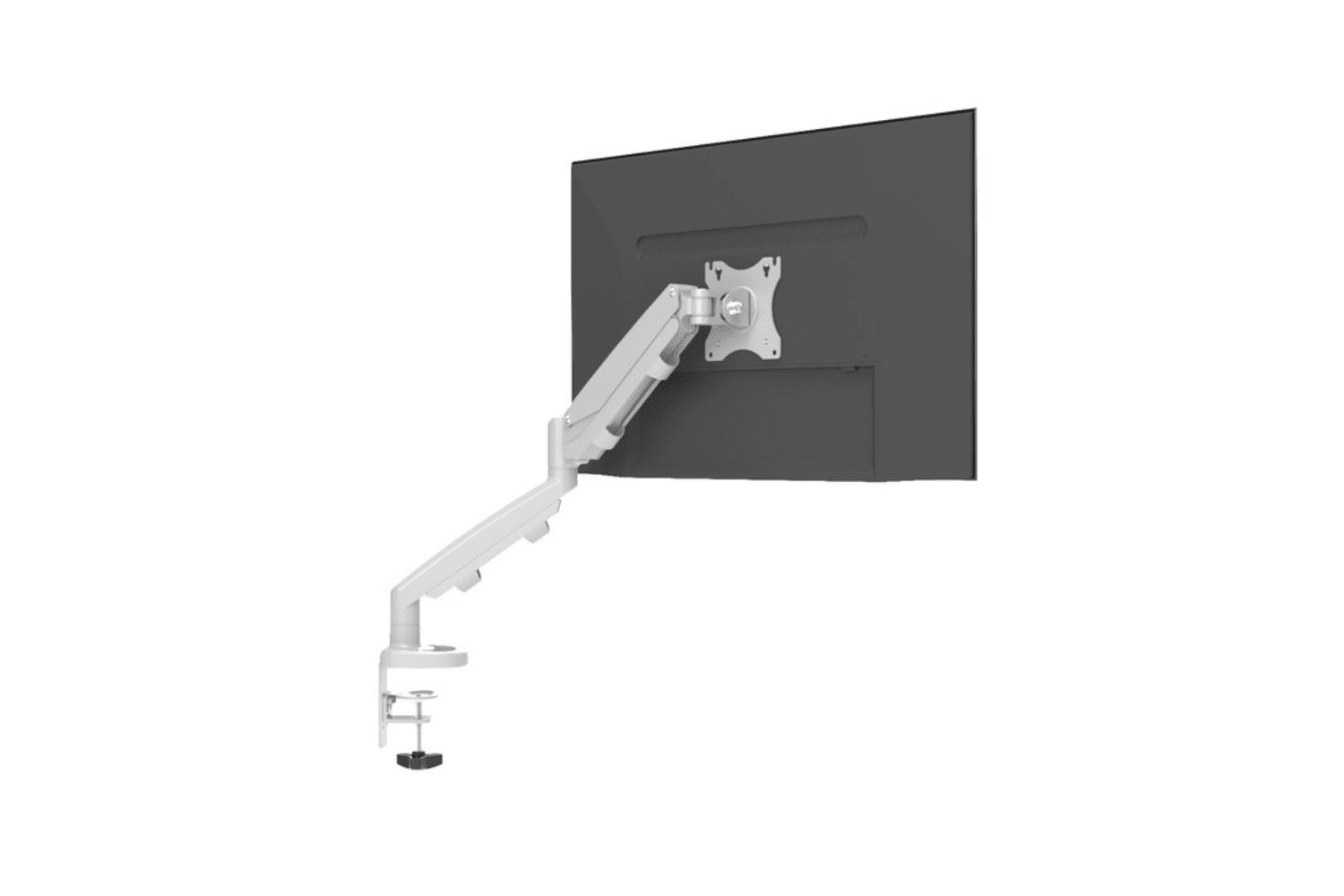 Eppa Series Single Monitor Arm, Silver | Ergonomic & Adjustable Single Monitor Arm Fellowes 