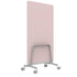 Q! Mobile Dual-Sided Glass Writing Board for Clinical Staff