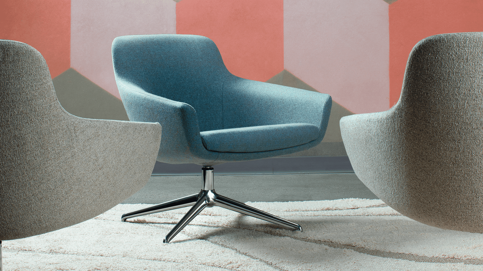 Gobi Midback Lounge Chair Midback Lounge Chair SitOnIt 