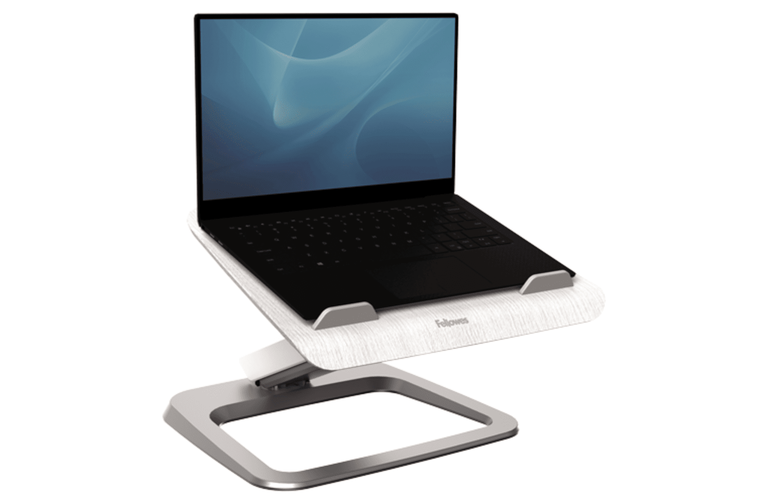 Hana Black Laptop Riser | Sleek Design, USB Ports & Adjustable Laptop Stand Fellowes 